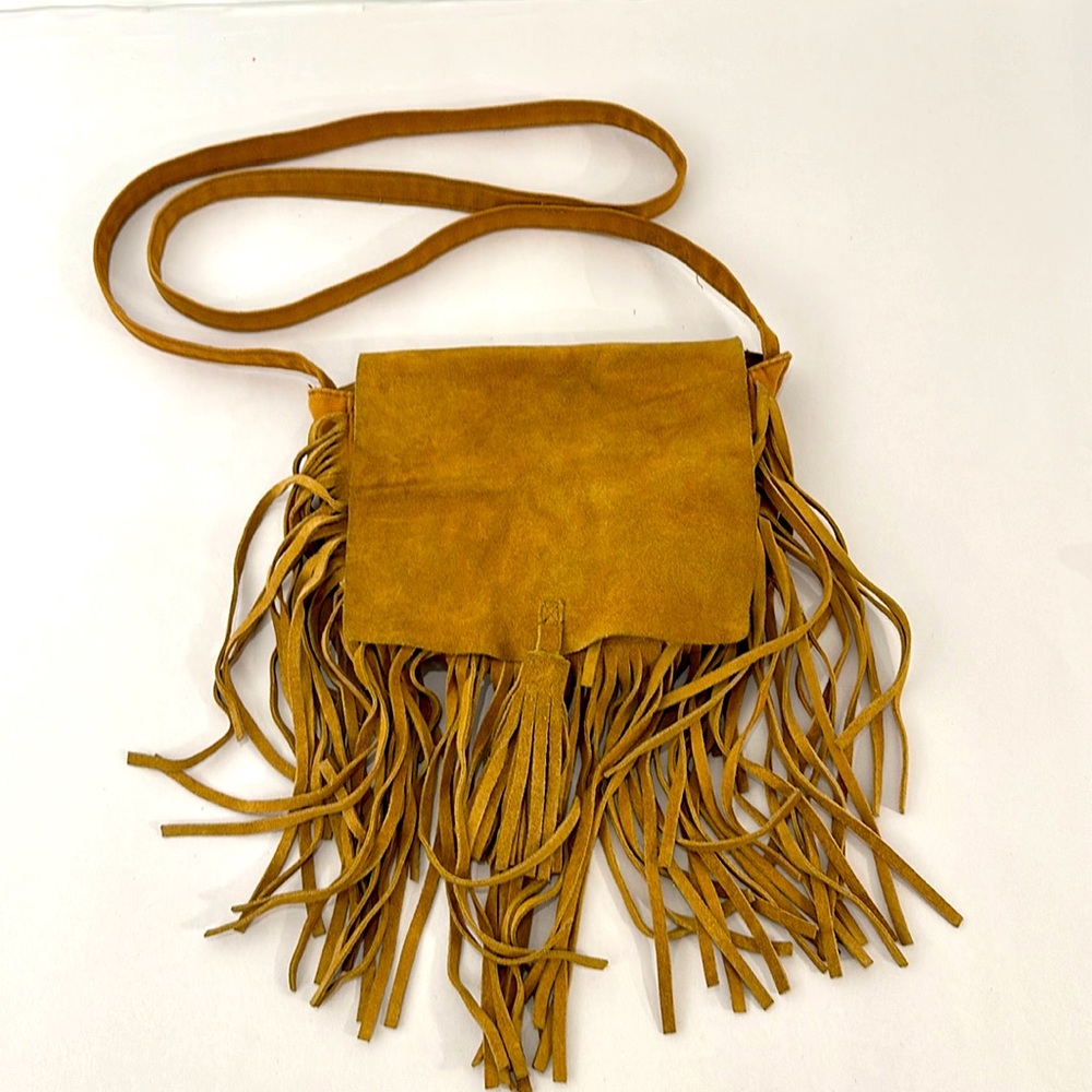 American Eagle western fringe crossbody